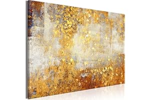murando Akustikbild Abstrakt Bilder Akustikschaum Hochleistungsschallabsorber Schallschutz Leinwand 1 tlg Wandbild Raumakustik Schalldämmung bunt wie gemalt a-A-10221-b-a