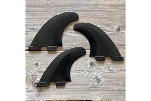 SLABSURF.COM Slab- Thruster glassflex Black 2 tabs Clic