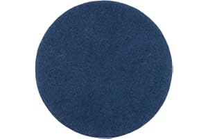 myfelt Flache Filz Sitzauflage, Filz Stuhlauflage - Alva - rund, Ø 36 cm, Dunkelblau