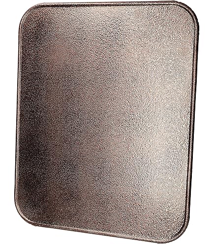 KOTARBAU® Bodemplaat 60 X 80 Cm Van Poedercoating, Staal, Antiek Koper Asplaat Schoorsteenplaat Vloerbescherming Voor Vuurplaatsen Ovenplaat Vonkenbescherming 916854939