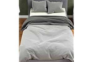 ‎LEONADO VICENTI Leonado Vicenti Plüsch Teddy Bettwäsche Cashmere-Touch Garnitur Set Winter extrem warme Einfarbige Uni Garnitur kuschelig weich 135x200 155x200 155x220 200x200 200x220 240x220