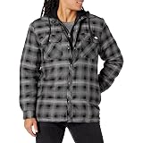 Relaxed Fit Hooded Quilted Shirt Jacket 