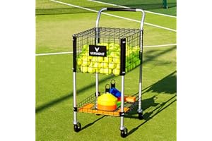 Vermont Chariot pour Balles de Tennis – Trolley Ramasse-Balles avec Capacité de 325