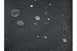 FABRICS ONLINE UK Wasserdichter Stoff, Meterware, 600 Denier, für den Außenbereich, Schwarz