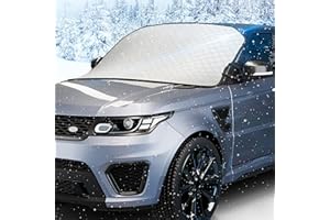 SANAWATEC Auto Sonnenschutz Auto Frontscheibe Frontscheibenabdeckung Windschutzscheibenabdeckung faltbar, Hitzeschutz Ultra-Dick gegen Sonne Staub Frost EIS Schnee