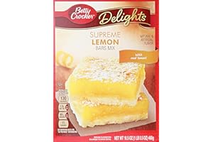 Betty Crocker Delights Dessert Bar Mix Limone Supremo, 16 oz