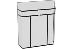 Fire Vida Octon Spark Fire Guard, Black & Chrome Ring, 28 Inch Freestanding