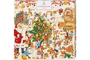 ‎NIEDEREGGER Niederegger Mini Wichtelwerkstatt Adventskalender mit Schokolade 168g