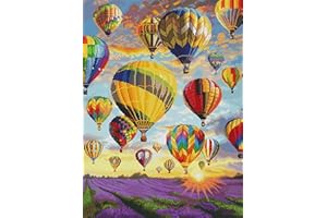 ELETIFFI Diamond Painting Kit Completo Disegni Con Perline Da Attaccare Pittura Diamante 5d Paesaggi Quadri Diamanti Incollare Animali Regalo Donna Compleanno Anniversario Per Lui Amica Gift Decorazioni Parete