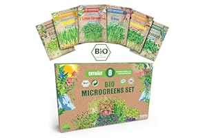 ZenGreens® - Bio Sprossen Samen Set (6er Set)
