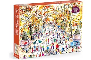 Michael Storrings Fall in Central Park 1000 Piece Puzzle