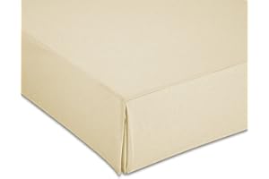 Cardenal Textil Liso Cubre Canape, Poliéster, Beige, Cama 150