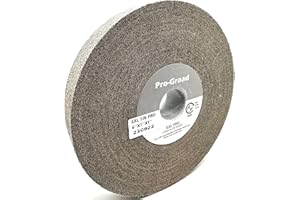 Pro-Graad EXL PRO Convolute Deburring Polishing Wheel - 6" x 1" x 1" 10S Fine Silicon Carbide - Professional Grade - Metal Deburring, Finishing and Polishing Wheel - (1 Pack)