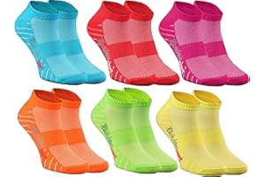 Rainbow Socks - Hombre Mujer Negro Blanco Gris Calcetines Deporte