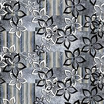 HEKO PANELS Tela Para Tapizar Impermeable Por Metro Telas Tintada Para Sofas Gruesa Resistente Al Desgaste Antimanchas Sillas Loneta Estampada Flores Hibisco 1 Metro 155 X 100 Cm