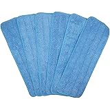 Zeltauto 6 x -Mopp für Spray-Mopp & Reveal Mops, Mikrofaser, 41,9 x 13,3 cm (blau)