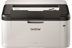 Brother HL-1210W Mono Laser Printer - Single Function, Wireless/USB 2.0, Compact, A4 Printer, Small Office/Home, White, UK Plug