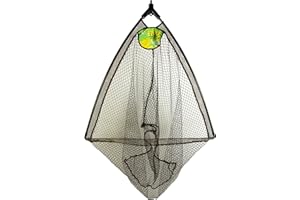 Dinsmores Triangular Folding Mixed Mesh Specimen Net - Black, 60 cm/24-Inch