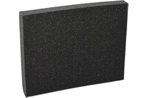 SRA CASES ROC Cases Cubed Pick and Pluck Foam Block Insert L265xW210xH30mm, Ideal for EN-AC-FG-A036 Flight Travel Case, Camera, Tools, Electronics