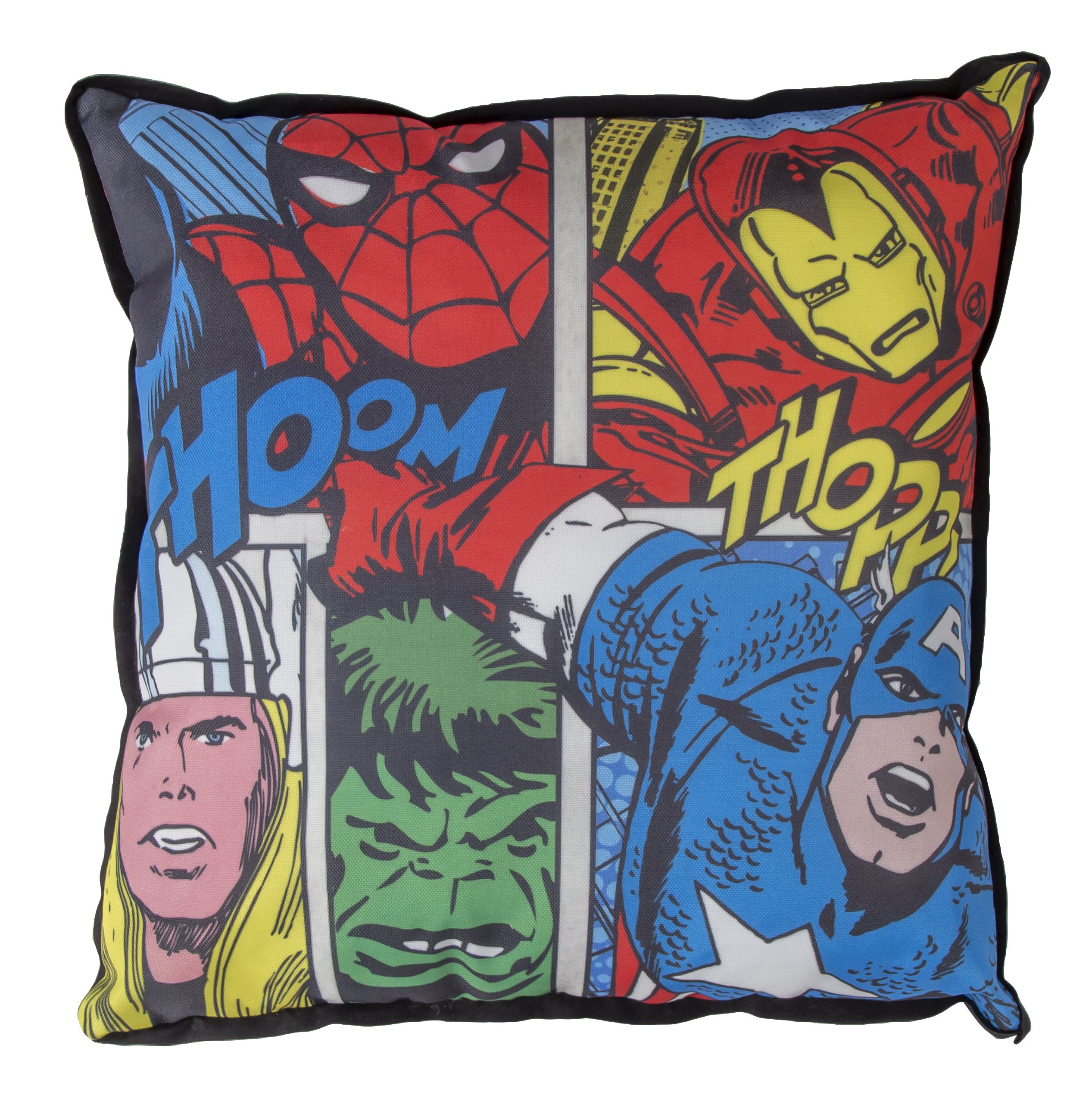 DISNEY-MARVEL-COMICS-Strike-quadratisch-Kissen-Polyester-mehrfarbig