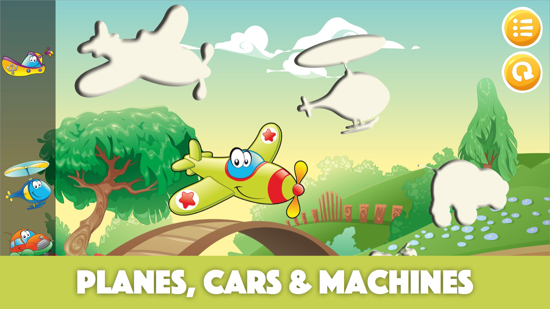 Peg puzzles games for kids Educational and fun animal and vehicle