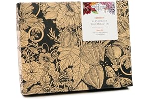 MAGIC GARDEN SEEDS L'assortiment du jardin de cottage anglais - kit cadeau de graines avec 6 variétés traditionnelles: fleurs, herbes & légumes