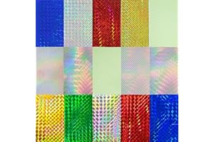 SHADDOCK FISHING Pellicola adesiva olografica Flash Esca da pesca Prisma Nastro Scala Pelle Laser Lure Adesivi Pellicola Riflettente DIY Art Craft Fly Tying Materiali Strumento