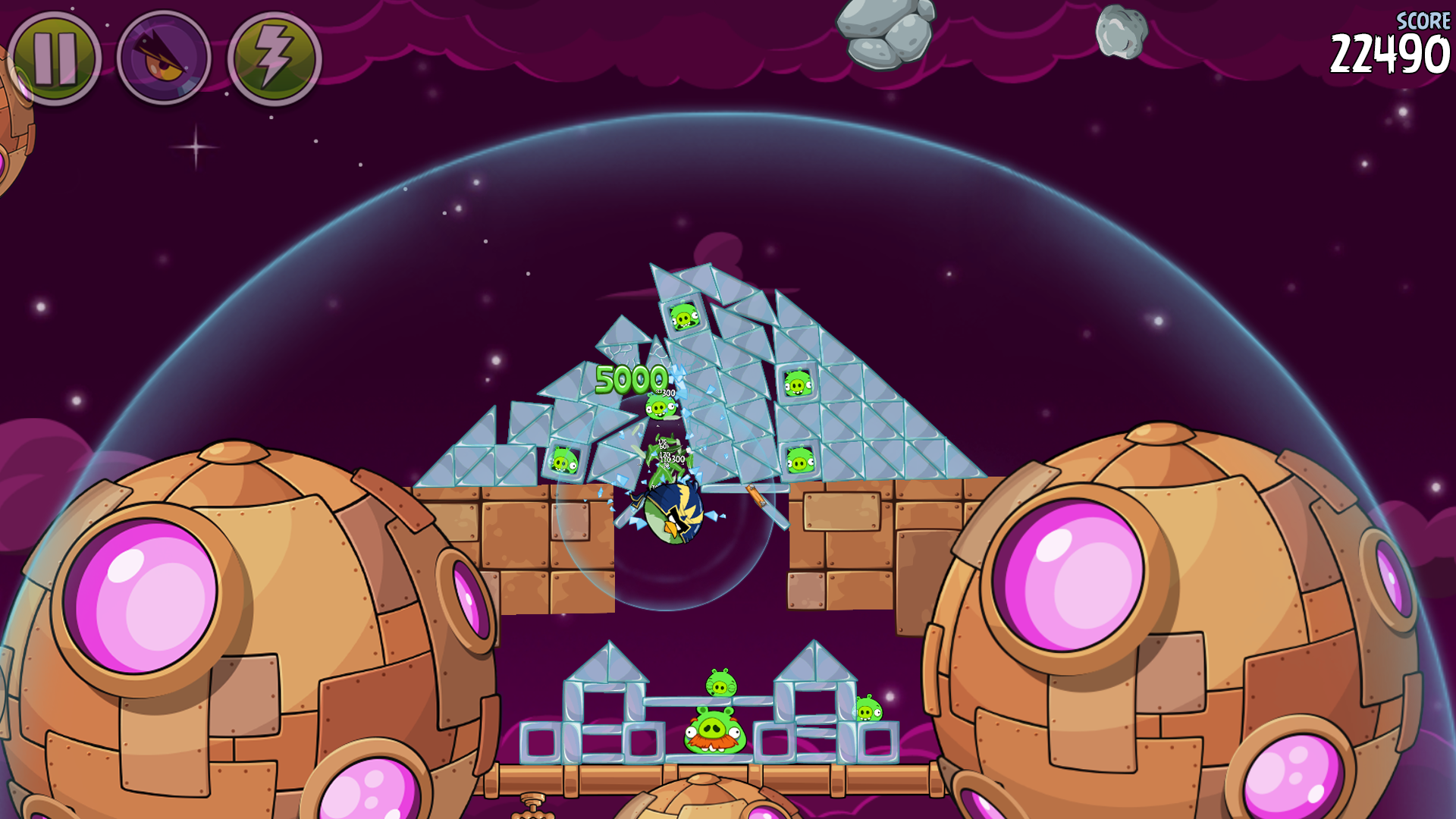 Angry Birds Space (Ad-Free) Screenshot