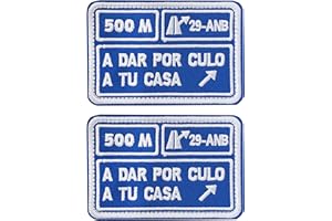 AXEN 2 piezas A Dar Por Culo A Tu Casa Patch, Style 2