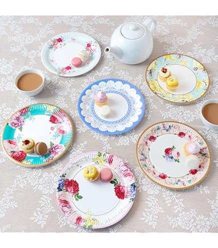 Alzata per Torta a 3 Livelli in Cartone, Multicolore USA e Getta 12,80 x 12 Pollici per Cupcake per Feste di Compleanno per Matrimoni(Blu
