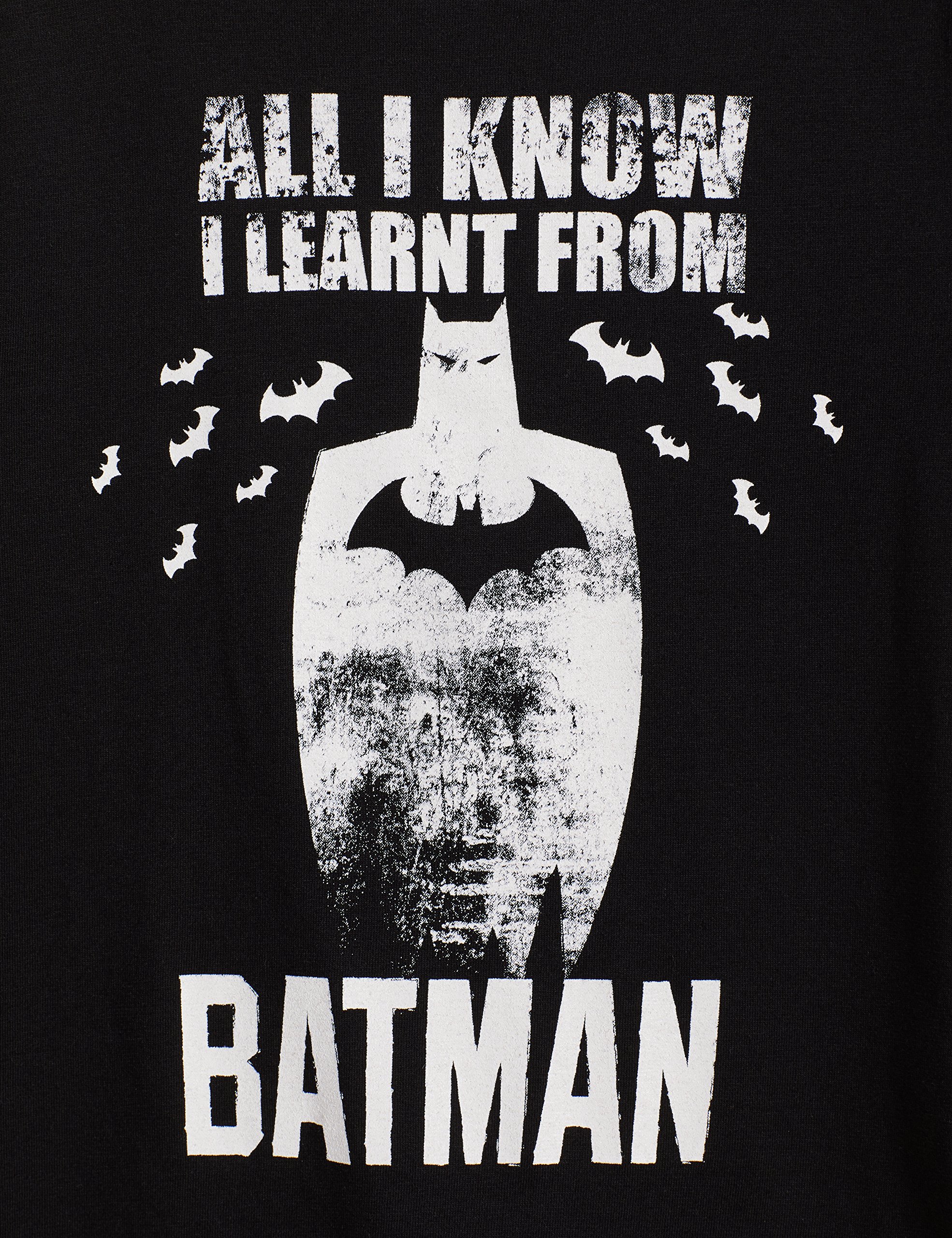 RED-WAGON-Batman-Jungen-T-Shirt-mit-Slogan