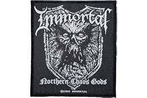 LUPSTY Immortal Norther Chaos Gods Aufnäher Patch Gewebt & Lizenziert !!