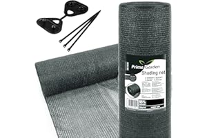 Prime Garden Protección visual para valla de jardín y barandilla de balcón,estabilizada a los rayos UV,tejido de sombra,protección solar,color antracita(valor de sombra 95%,1,5 m x 25 m = 37,50 (SSA)