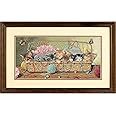 Dimensions Gold Collection - Counted Cross Stitch Kit - Kitty Litter - 35184 - Arts and Crafts for Adults - 18 Count Aida - 18 x 9 inch