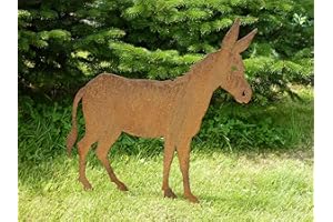 ALBERT HECHINGER METALLVERARBEITUNG Albert Hechinger Edelrost Esel groß