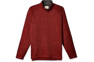 Wrangler Authentics Męski polar z długim rękawem, zamek błyskawiczny