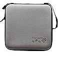archgon / Flashwoife Etui en Nylon EVA avec Plateau en Argent Etui Rigide Etui de Protection pour graveur de DVD CD Blu-Ray E