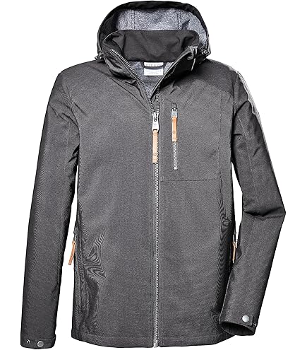 G.I.G.A. DX heren Outdoorjas/functionele jas met afritsbare capuchon GW 39 MN JCKT, helloliv, 3XL, 43583-000