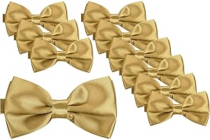 BomGuard Hommes nœud papillon Lot de 10 réglable