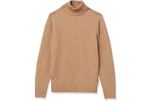 Amazon Essentials Pull à Col Roulé, à Manches Longues, Doux Au Toucher Homme