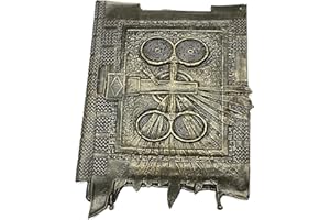 COSTUMETEERS Dr DARKHOLD - Funda de látex para libro escarlata de The Damned Strange Witch Props, Oro envejecido., Talla única