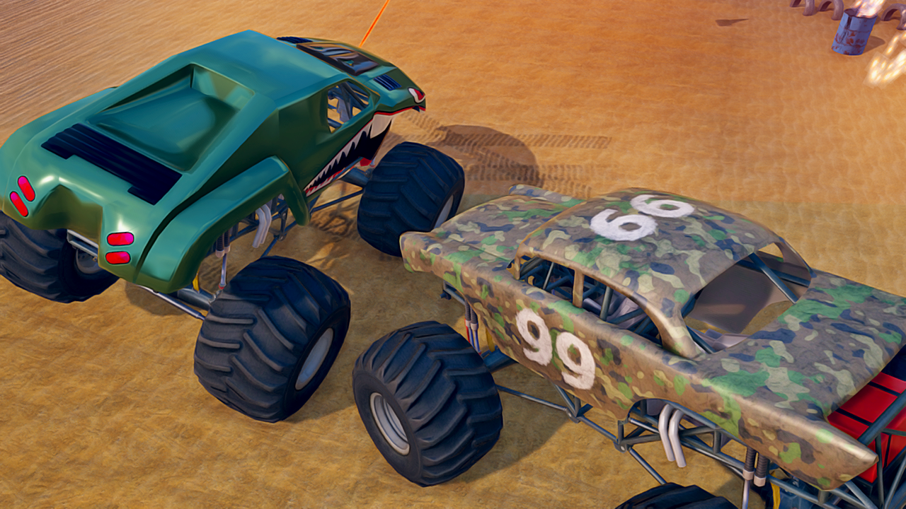 Demolition Derby Monster Truck Destruction: Racing Game Crash Stunts