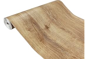 DecoMeister Vinilo Imitacion de Madera de Roble Ribbec Papel Adhesivo Para Muebles Autoadhesivo Lámina Decorativa Para Cocina Pared Puertas Para Forrar En Rollo Aspecto Madera 45 x 200 cm