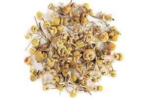 ‎VALLEY OF TEA Kamillen Blütentee Aus Biologischem Anbau – Beruhigend Und Entspannend – Kamillenblüten - Kamille Tee – Kamillentee Kamille Tee Bio Kamillenblueten Kamille Getrocknet Kamillenblüte Kamill Tea