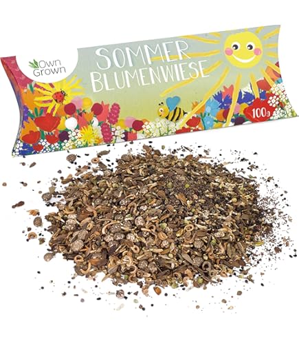 Blumenmischung Original Mssinger Sommer fr 20 m von Saatgut-Manufaktur :  Amazon.de: Garten