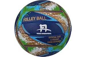 Foriox International Volleyball Soft Touch Volley Ball Size 5 Outdoor Indoor Beach Gym Game Ball Waterproof Sand Sports Official Volleyballs for Pool, Gym, Training