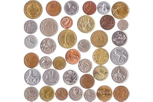 HOBBY OF KINGS 20 Monete Diverse Con Animali, Uccelli, Coleotteri, Pesci, Crostacei, Insetti, Molluschi, Aracnidi, Rettili, Mammiferi