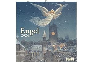 ‎DUMONT DUMONT - Engel 2026 – Broschürenkalender 30 x 30 cm, Wandkalender mit Kunstmotiven alter Meister, für Kunst- und Kulturinteressierte