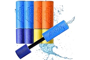 L + H WORLD 5X Wasserspritzpistole Schaumstoff | DAS ORIGINAL - MAX Liquidator© Mini Eliminator Wasserkanone in Premium Qualität| Spritzpistole Watergun Pool Kanone für Kinder | Spielspaß im Sommer garantiert