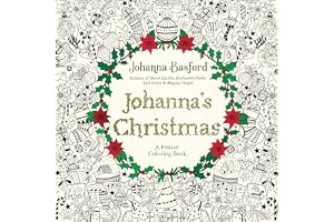 Johanna's Christmas: A Festive Coloring Book for Adults
